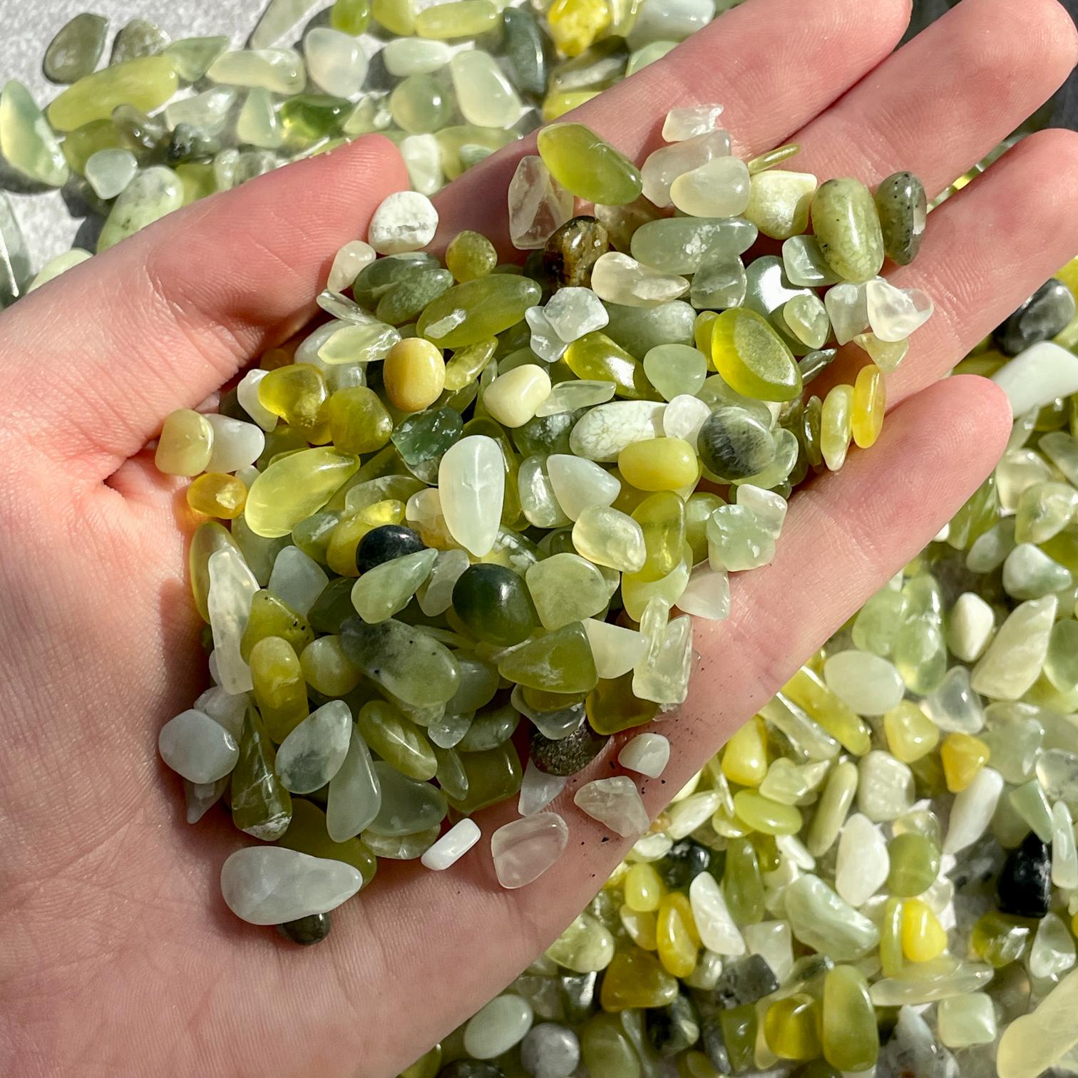 New Jade Chips 1KG Q1 New Jade Chips 1KG Q1